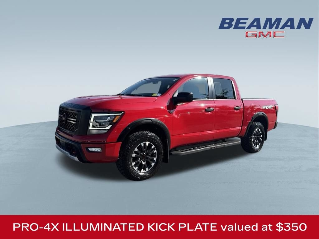 Used 2023 Nissan Titan PRO-4X w/ Off Road Protection Package AWD/4WD image 3