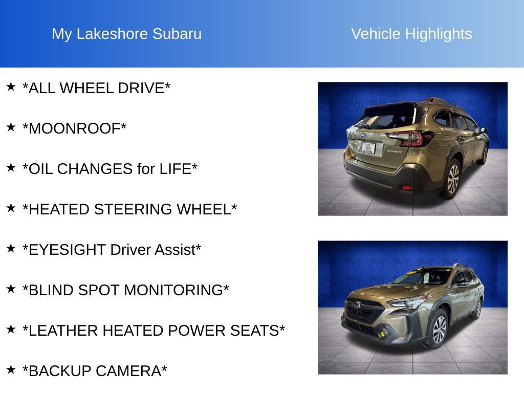 Certified 2025 Subaru Outback Premium image 6