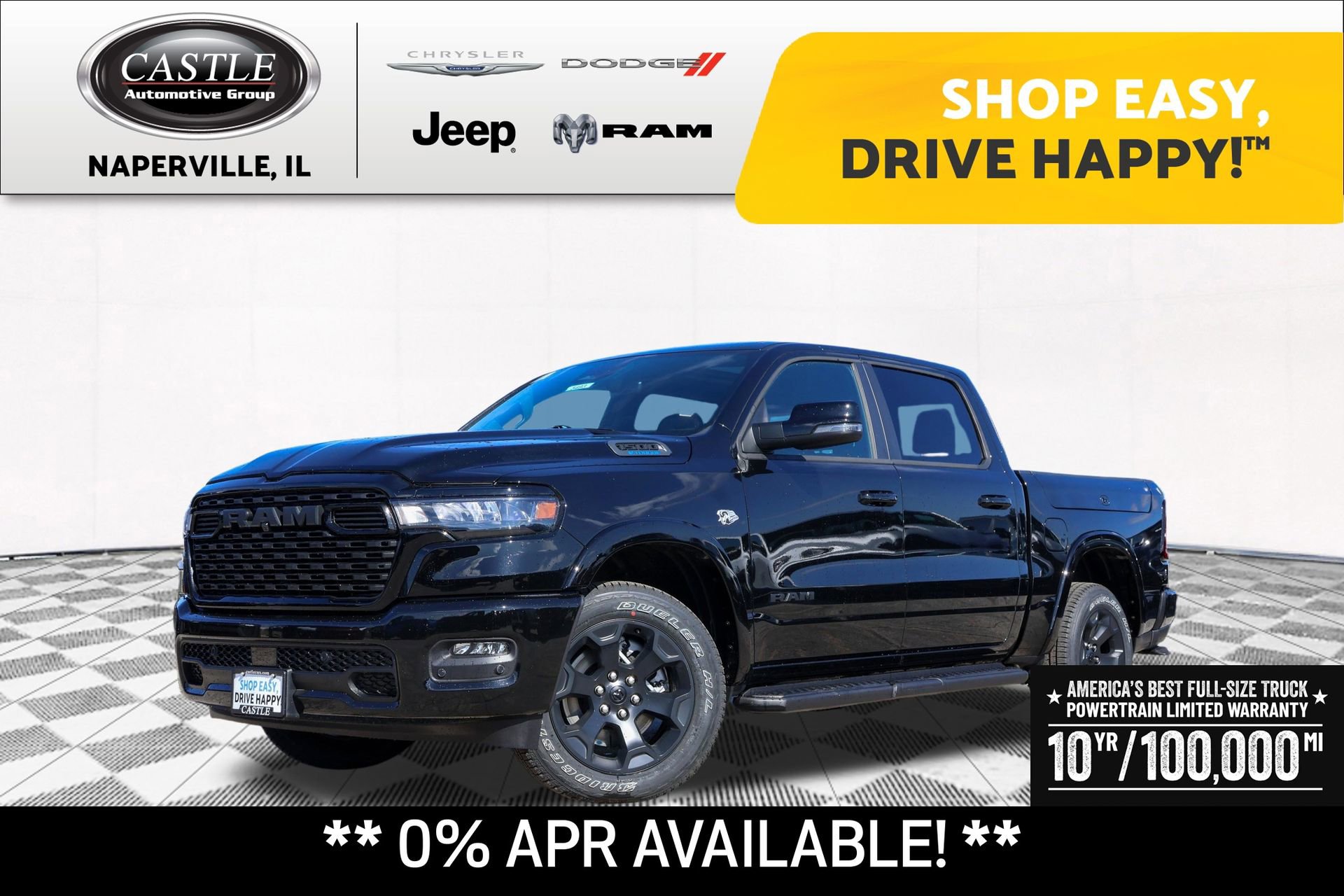 New 2026 RAM 1500 4x4 Crew Cab