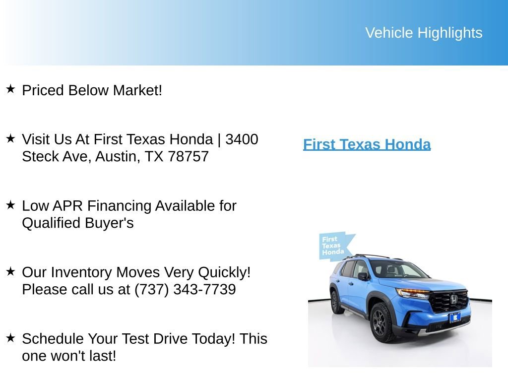 Used 2023 Honda Pilot TrailSport image 9
