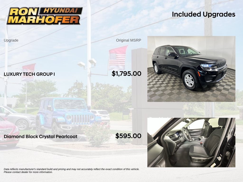 Used 2023 Jeep Grand Cherokee Laredo w/ Luxury Tech Group I AWD/4WD image 6