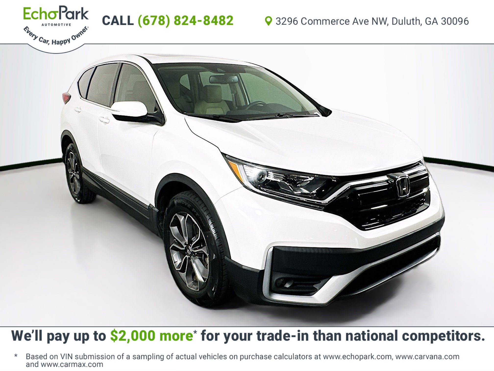 Used 2021 Honda CR-V EX-L
