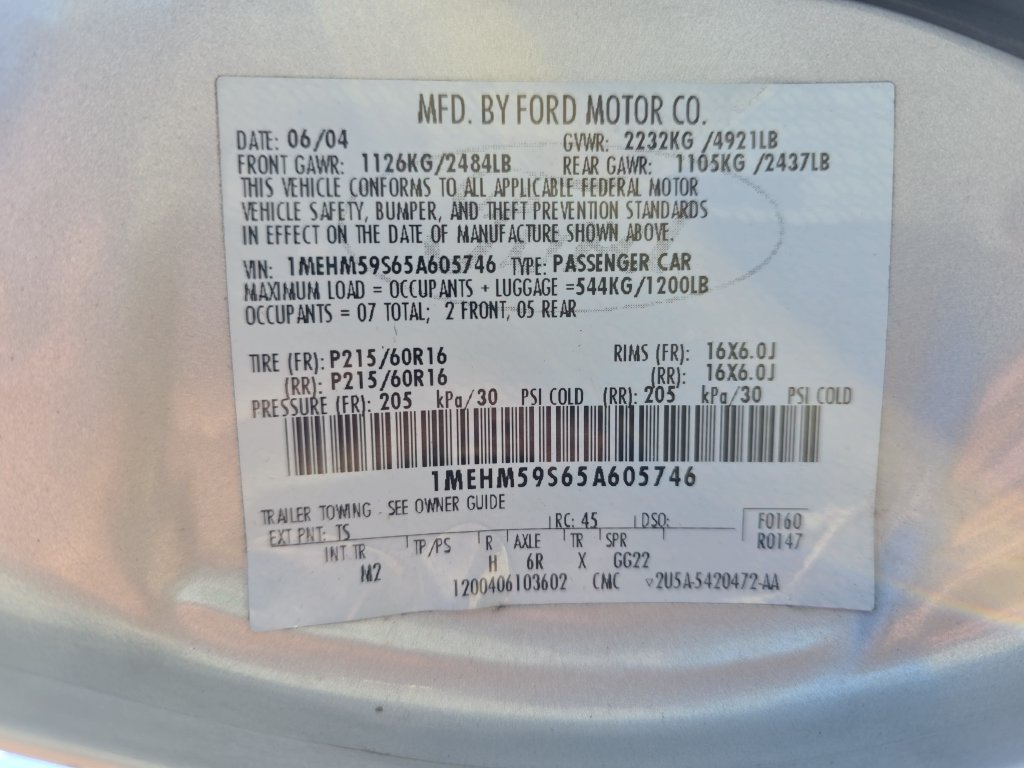 Used 2005 Mercury Sable LS FWD image 33