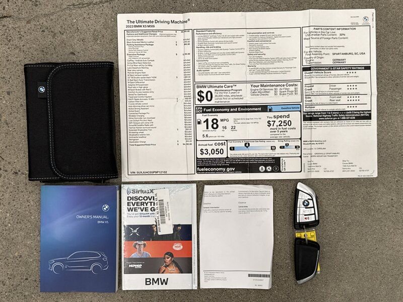 Used 2023 BMW X5 M50i w/ Executive Package image 29