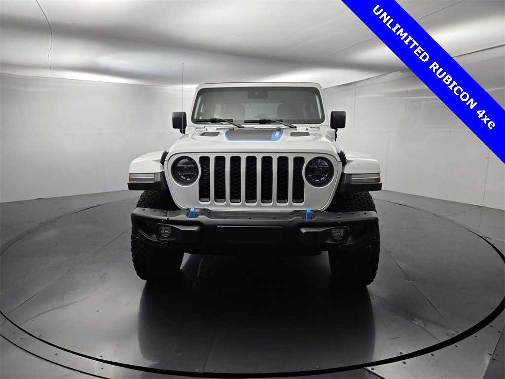 Used 2021 Jeep Wrangler Unlimited Rubicon 4xe w/ Steel Bumper Group image 3