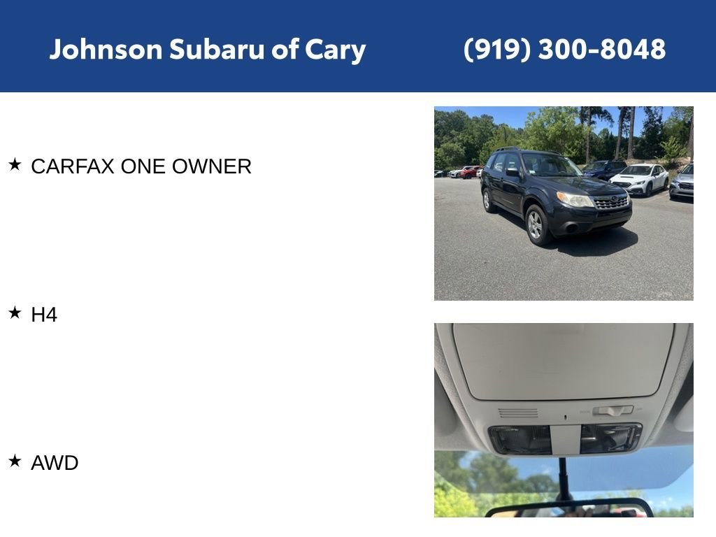Used 2011 Subaru Forester 2.5X w/ Alloy Wheel Value Pkg AWD/4WD image 6