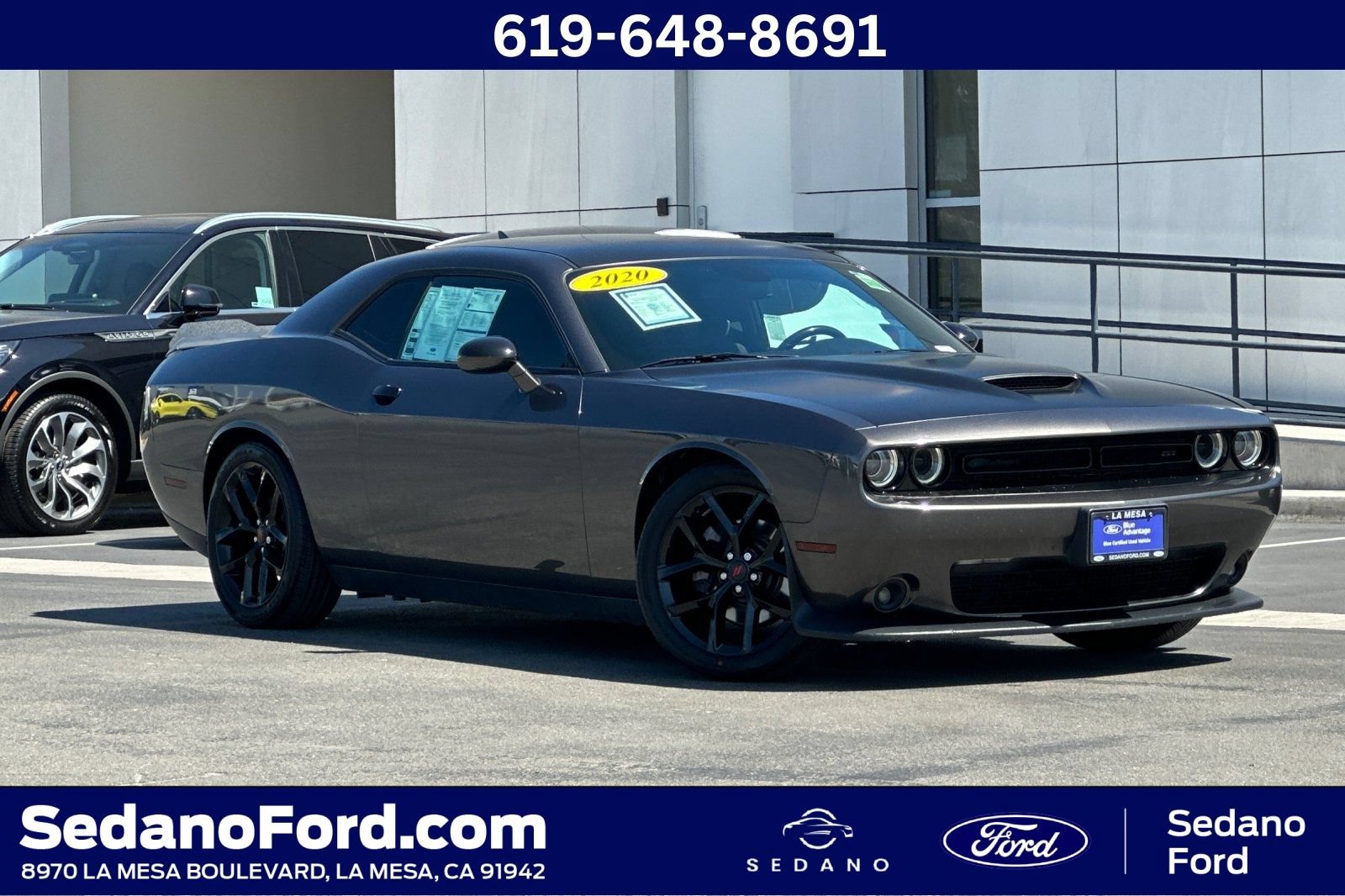 Used 2020 Dodge Challenger GT w/ Blacktop Package RWD image 1