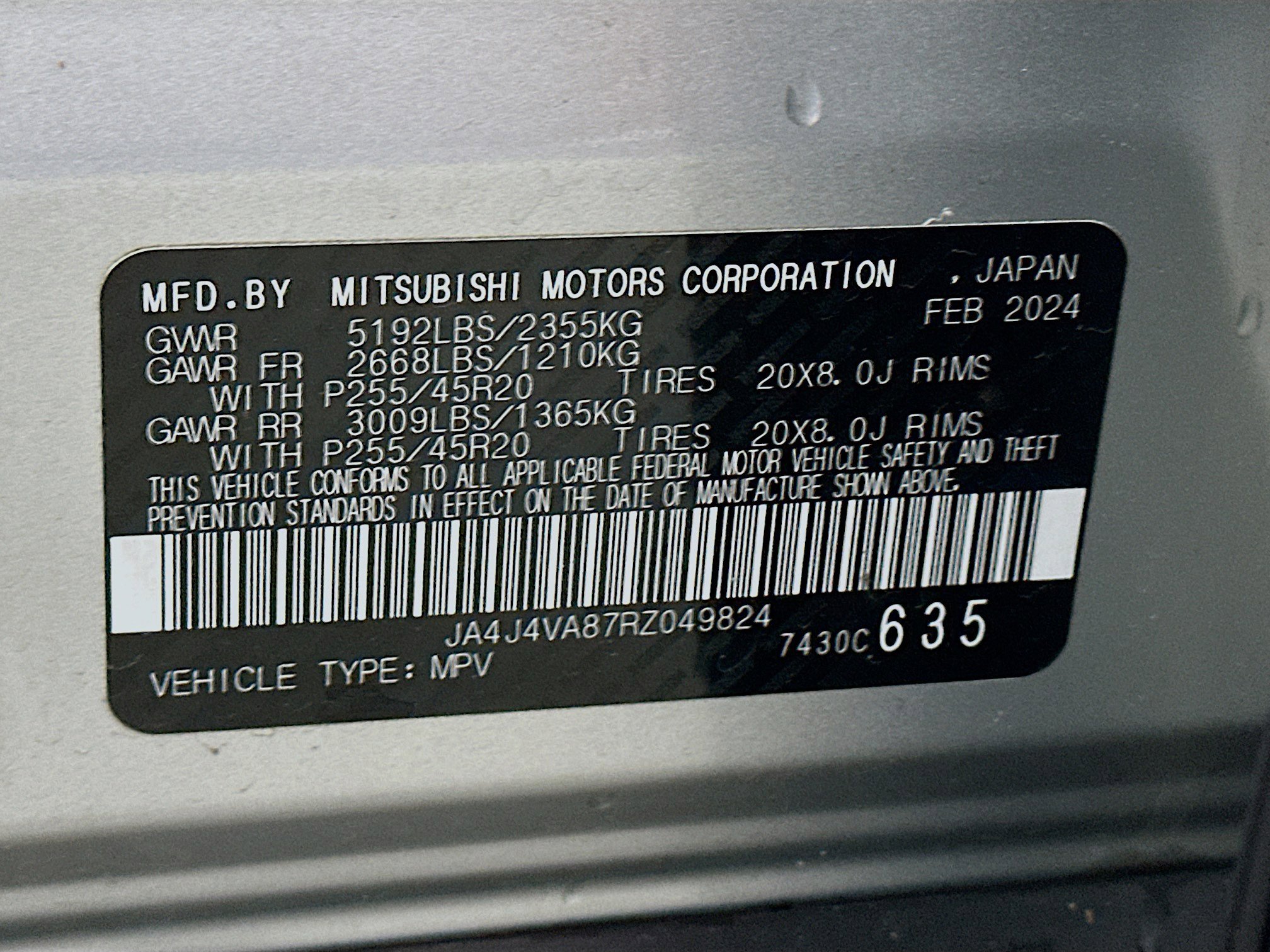 Used 2024 Mitsubishi Outlander SE image 12