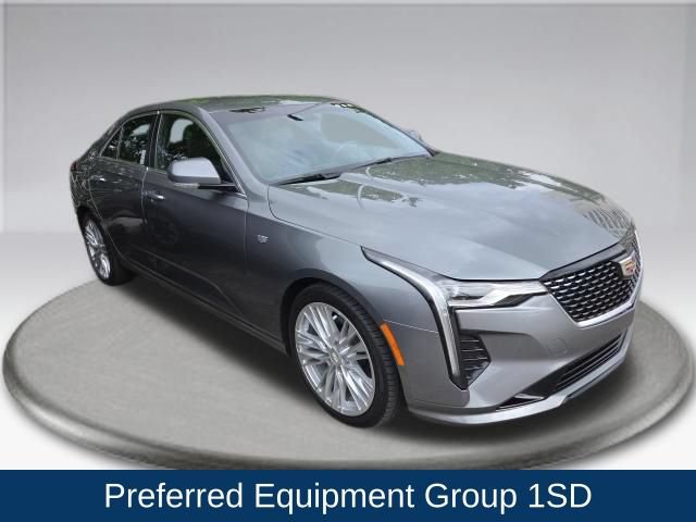 Used 2021 Cadillac CT4 Premium Luxury w/ Climate Package RWD image 2