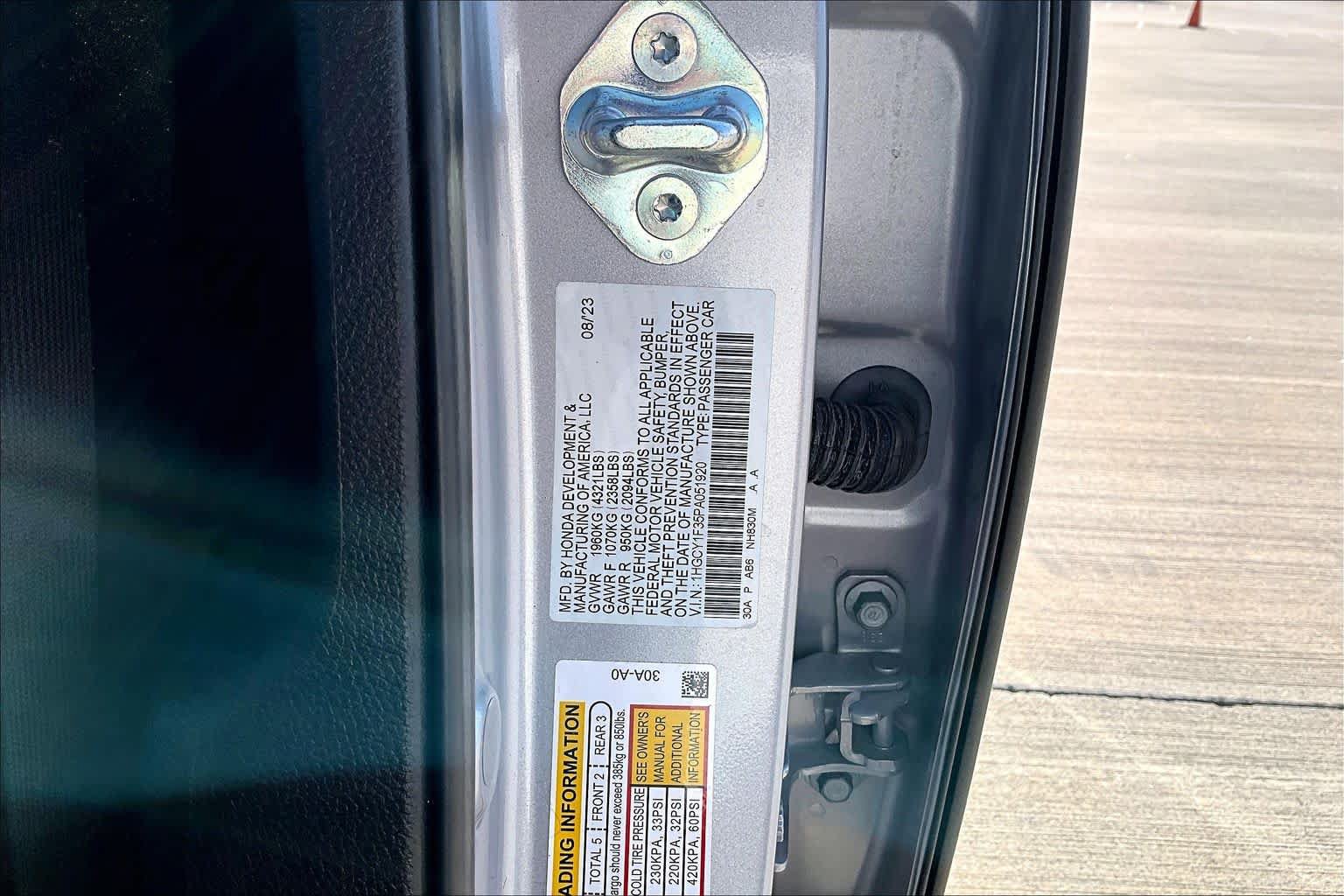 Used 2023 Honda Accord EX image 34