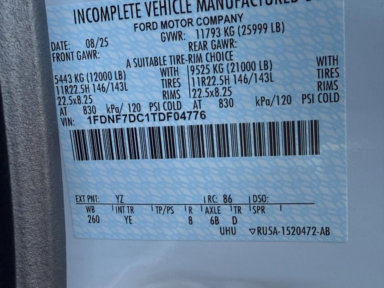 New 2026 Ford F750 2WD Regular Cab Super Duty image 21