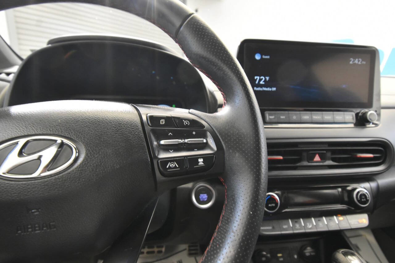 Used 2022 Hyundai Kona N Line w/ Tech Package AWD/4WD image 29
