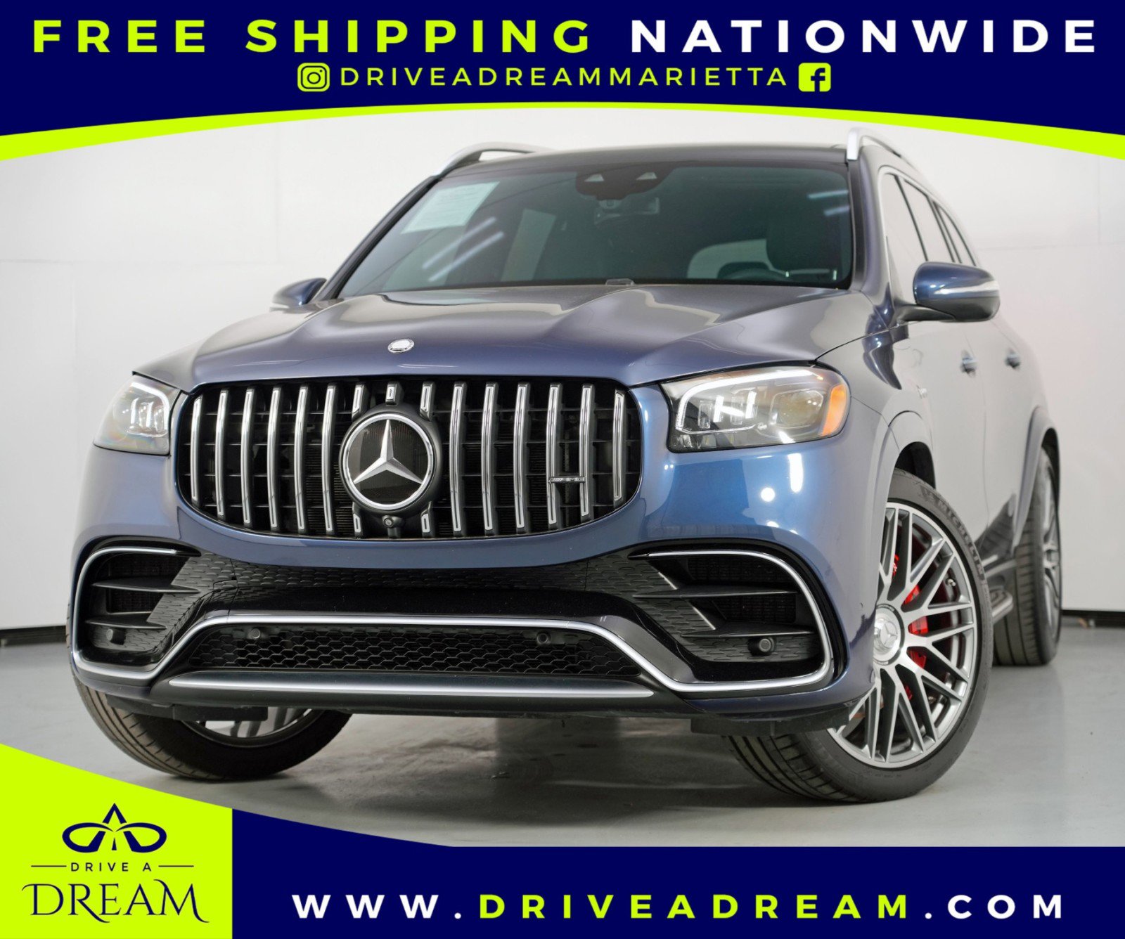 Used 2024 Mercedes-Benz GLS 63 AMG 4MATIC image 1