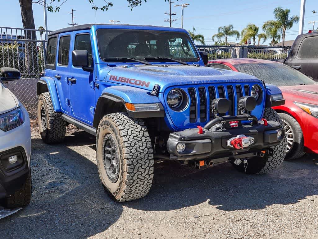 Used 2021 Jeep Wrangler Unlimited Rubicon w/ Xtreme Recon 35" Tire Package AWD/4WD image 3