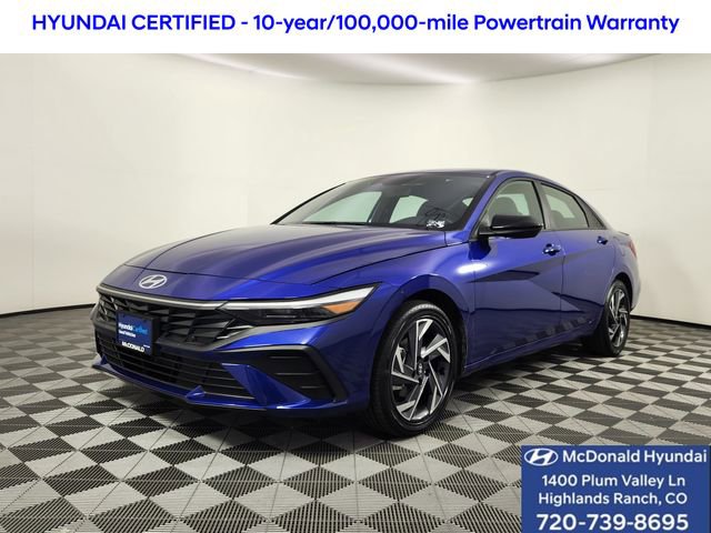 Certified 2025 Hyundai Elantra SEL