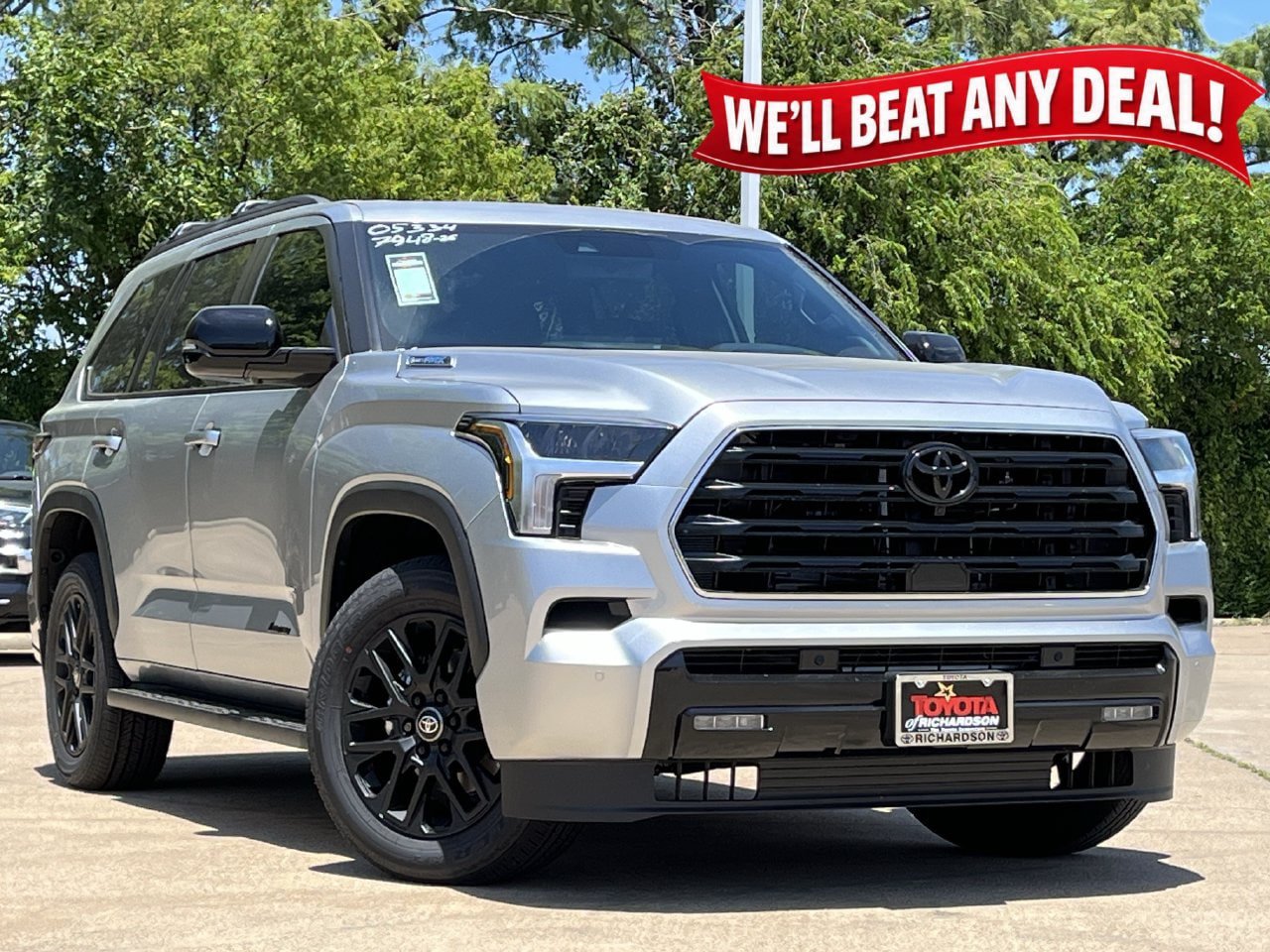 New 2026 Toyota Sequoia Limited w/ Nightshade Package RWD image 2