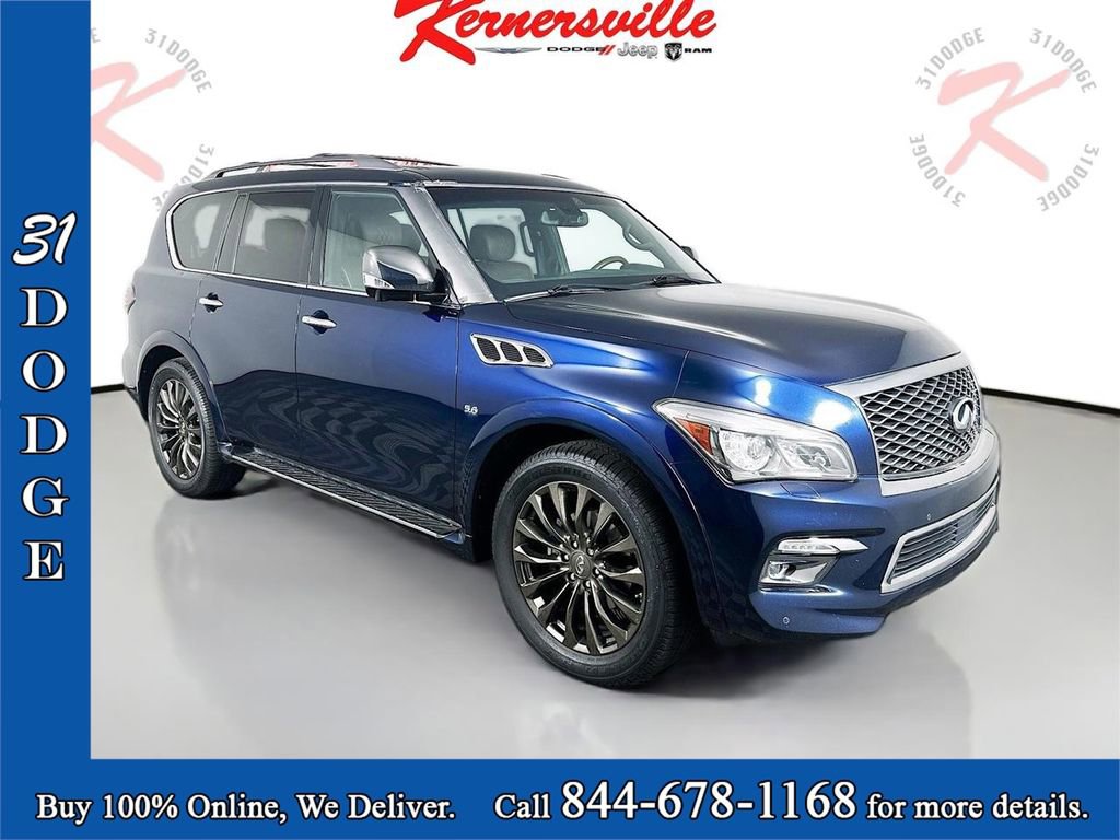 Used 2016 INFINITI QX80 Limited w/ All Season Package