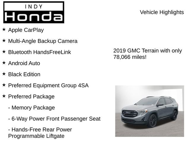 Used 2019 GMC Terrain SLT w/ Preferred Package FWD image 8