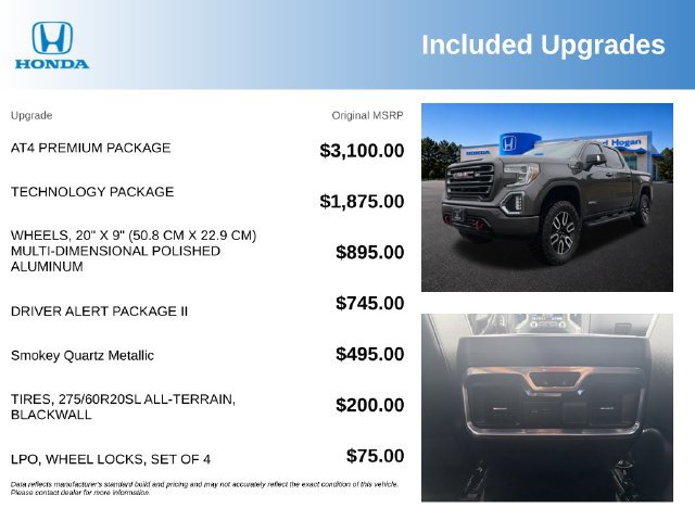 Used 2019 GMC Sierra 1500 AT4 w/ AT4 Premium Package AWD/4WD image 3