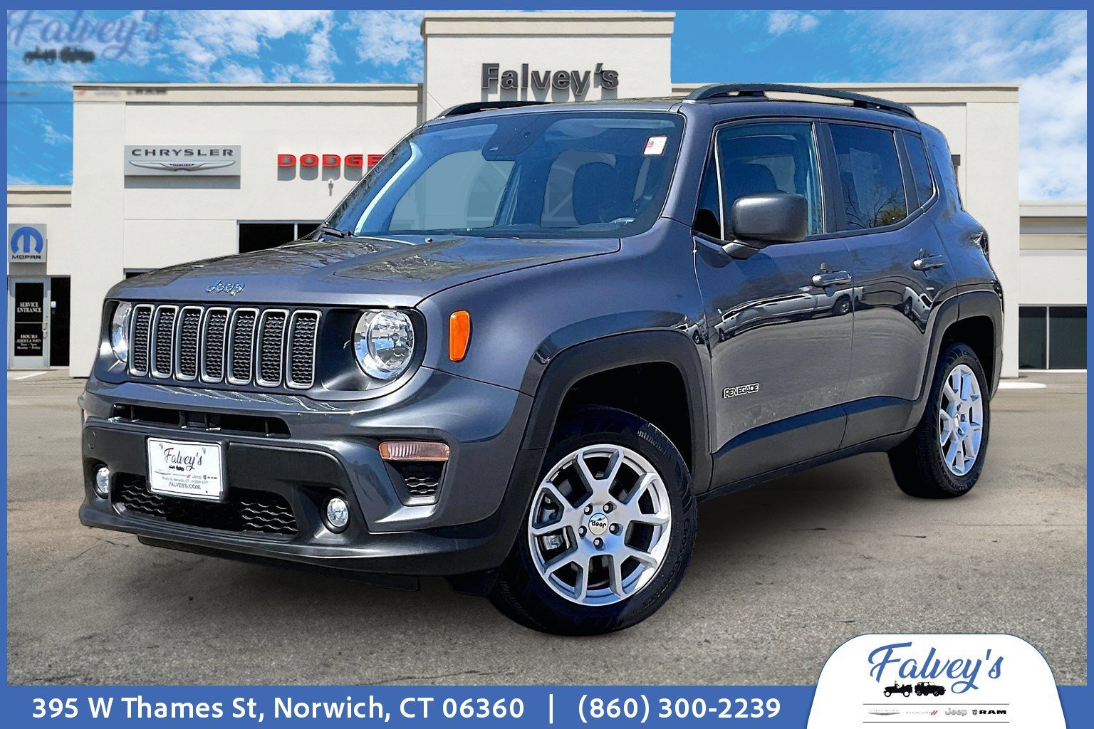 Used 2023 Jeep Renegade Latitude w/ Premium Group AWD/4WD image 1