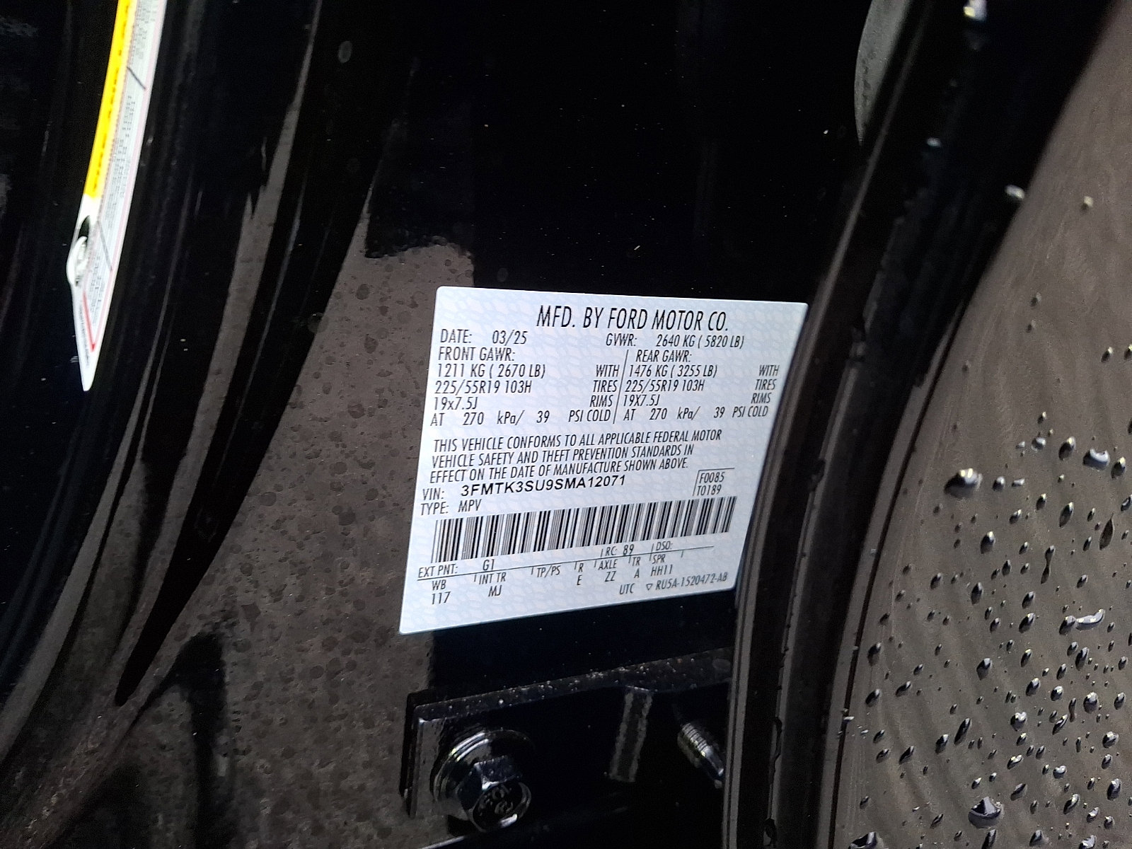 Certified 2025 Ford Mustang Mach-E Premium w/ Sport Appearance Package image 27