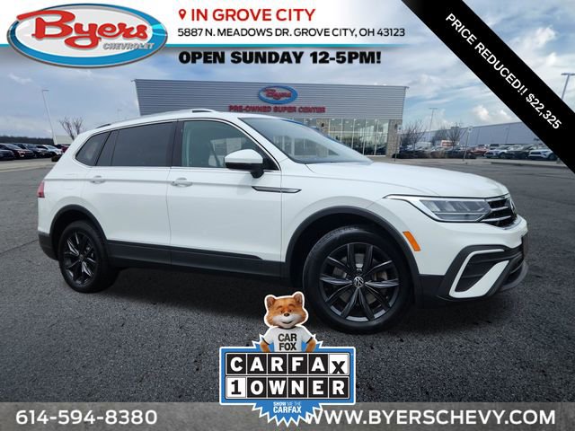 Used 2022 Volkswagen Tiguan SE w/ Panoramic Sunroof Package
