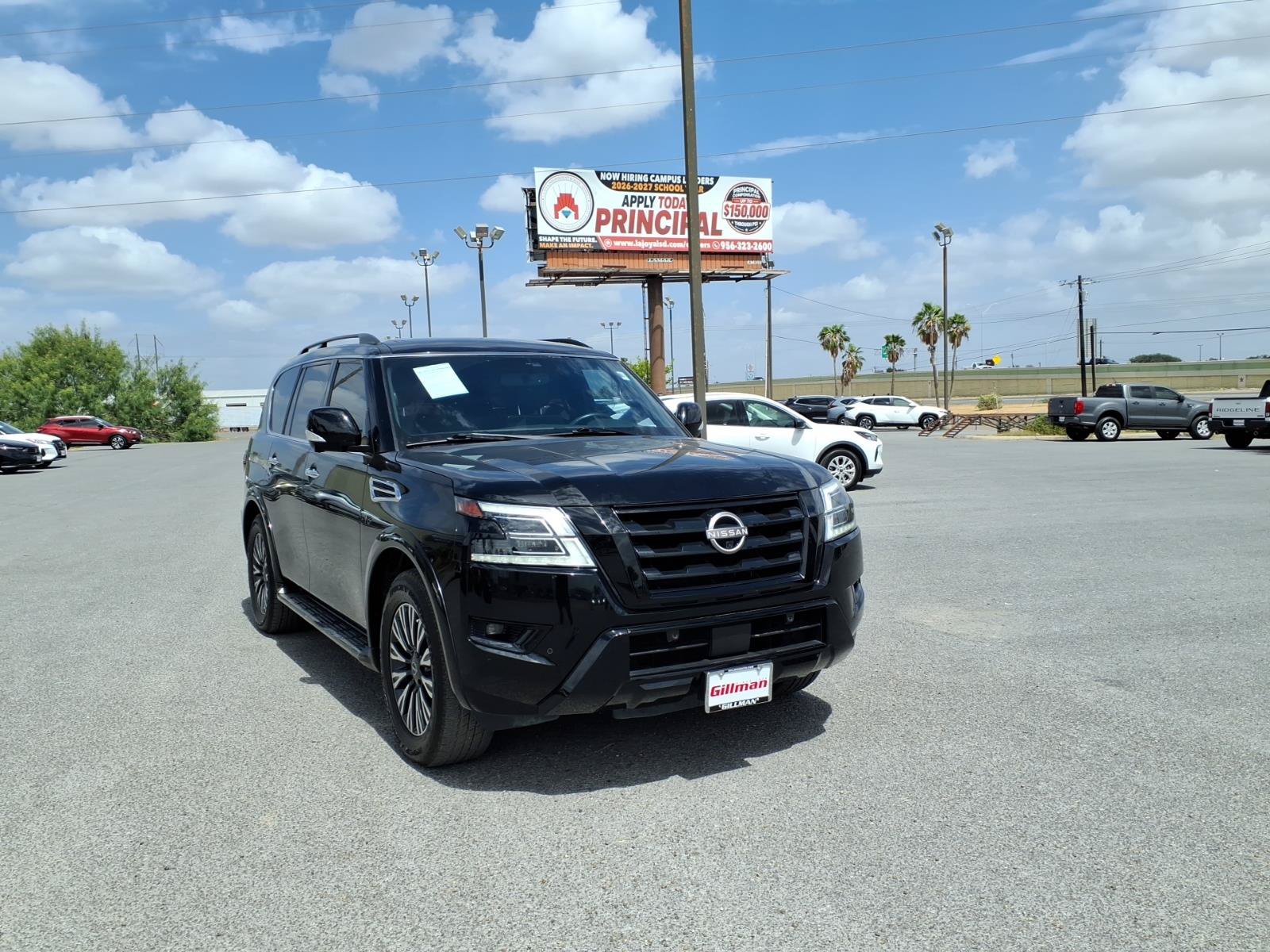 Used 2022 Nissan Armada SL w/ Midnight Edition Package RWD image 2
