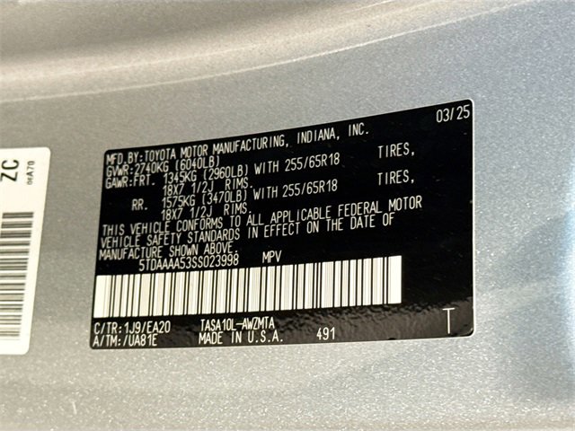 Certified 2025 Toyota Grand Highlander XLE image 26