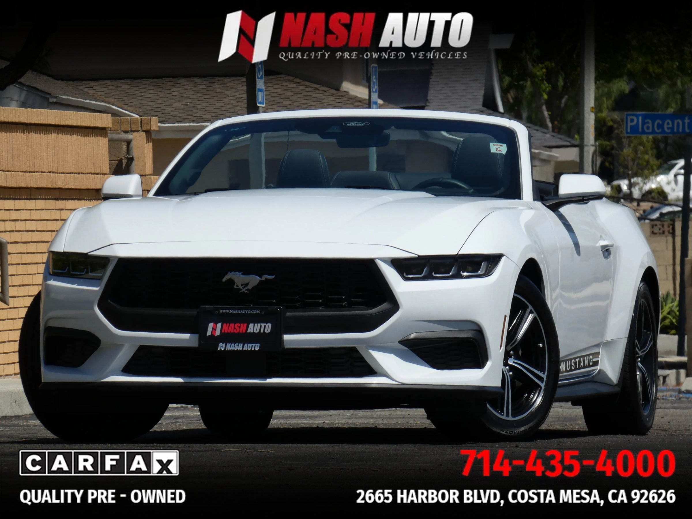 Used 2024 Ford Mustang Convertible RWD image 4