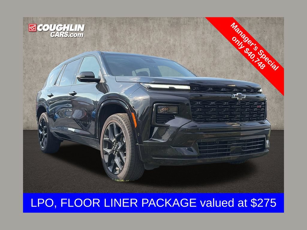 Used 2024 Chevrolet Traverse RS w/ LPO, Floor Liner Package