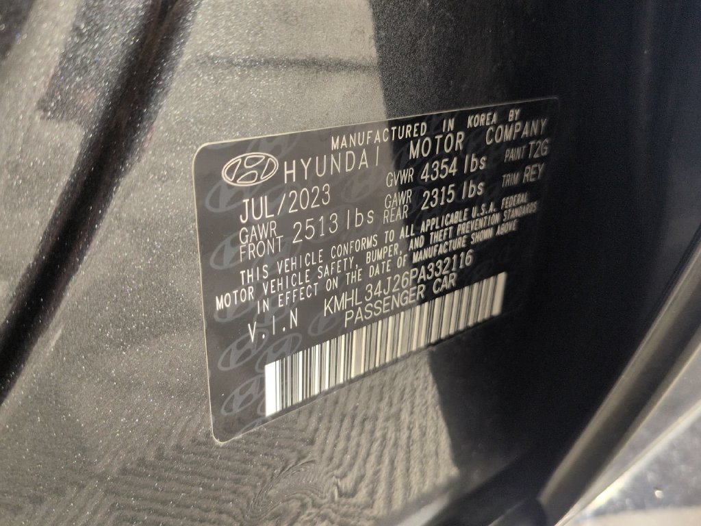 Used 2023 Hyundai Sonata Limited w/ Preferred Accessory Package FWD image 47