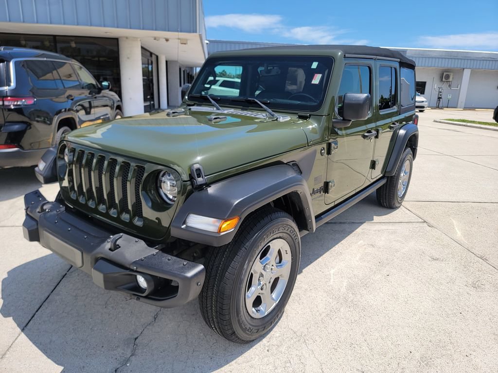 Used 2021 Jeep Wrangler Unlimited Sport AWD/4WD video 1