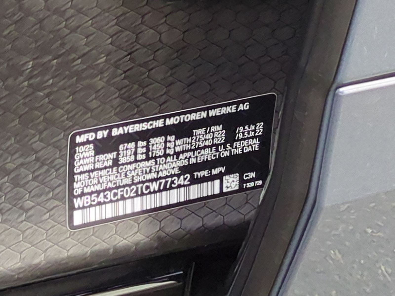 Certified 2026 BMW iX xDrive45 AWD/4WD image 34