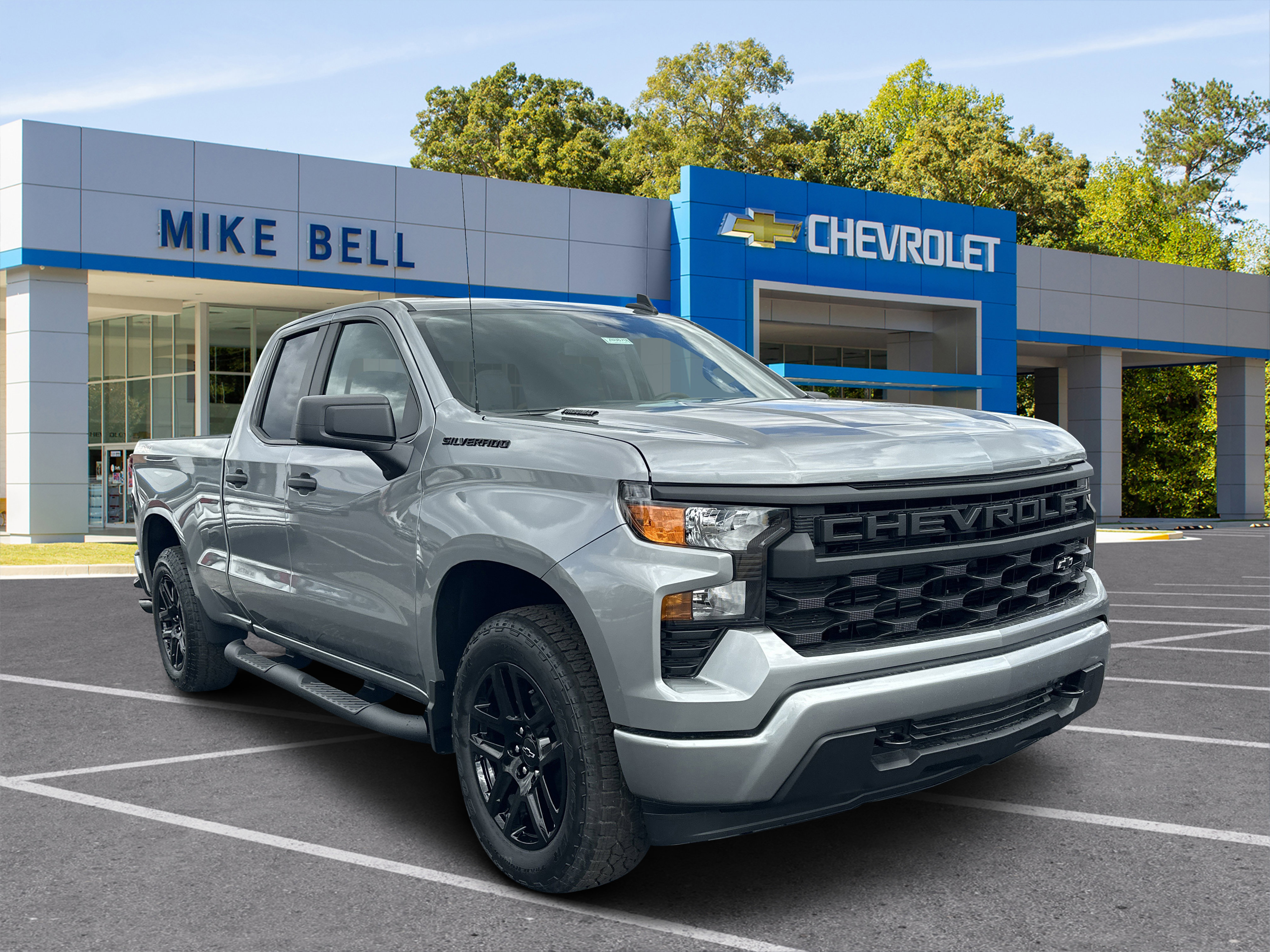 New 2026 Chevrolet Silverado 1500 Custom w/ Turbomax Blackout Package image 1