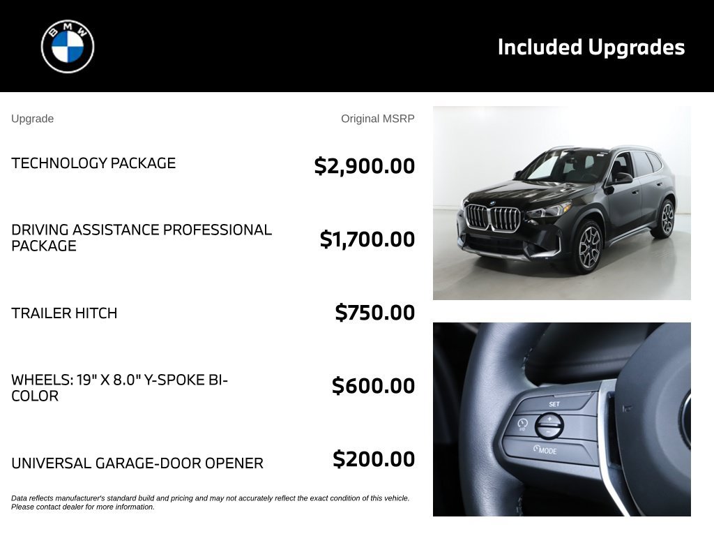 Used 2026 BMW X1 xDrive28i w/ Technology Package AWD/4WD image 4