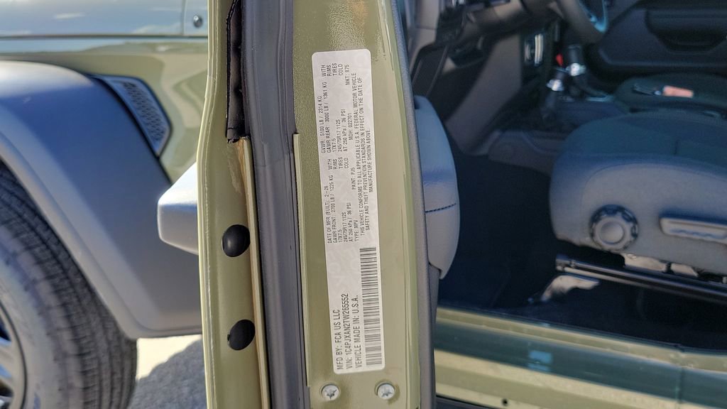 New 2026 Jeep Wrangler Sport image 36