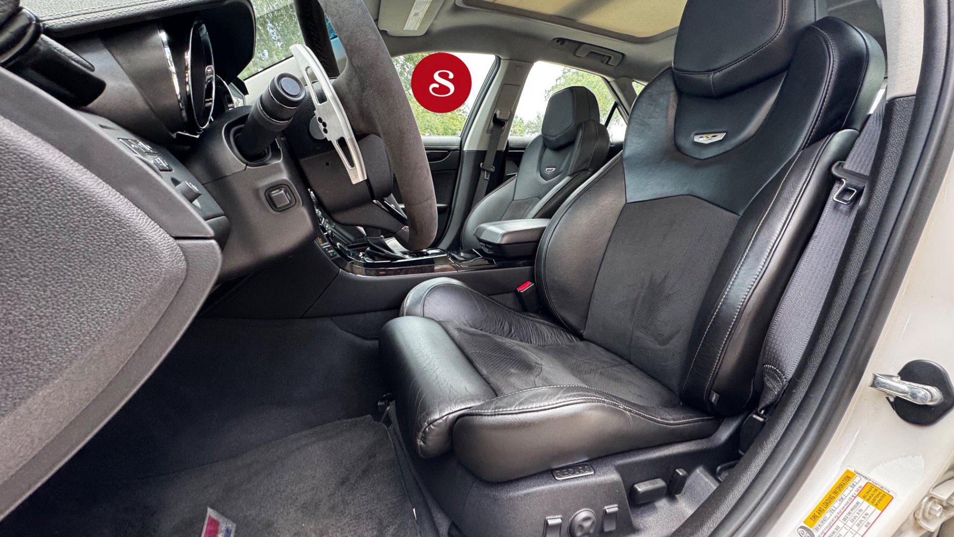 Used 2012 Cadillac CTS V w/ Wood Trim Package RWD image 16