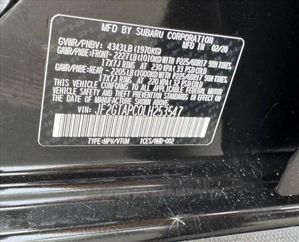 Used 2020 Subaru Crosstrek 2.0i Premium AWD/4WD image 24