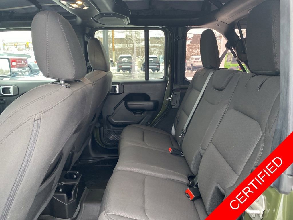 Certified 2022 Jeep Wrangler Unlimited Willys image 18