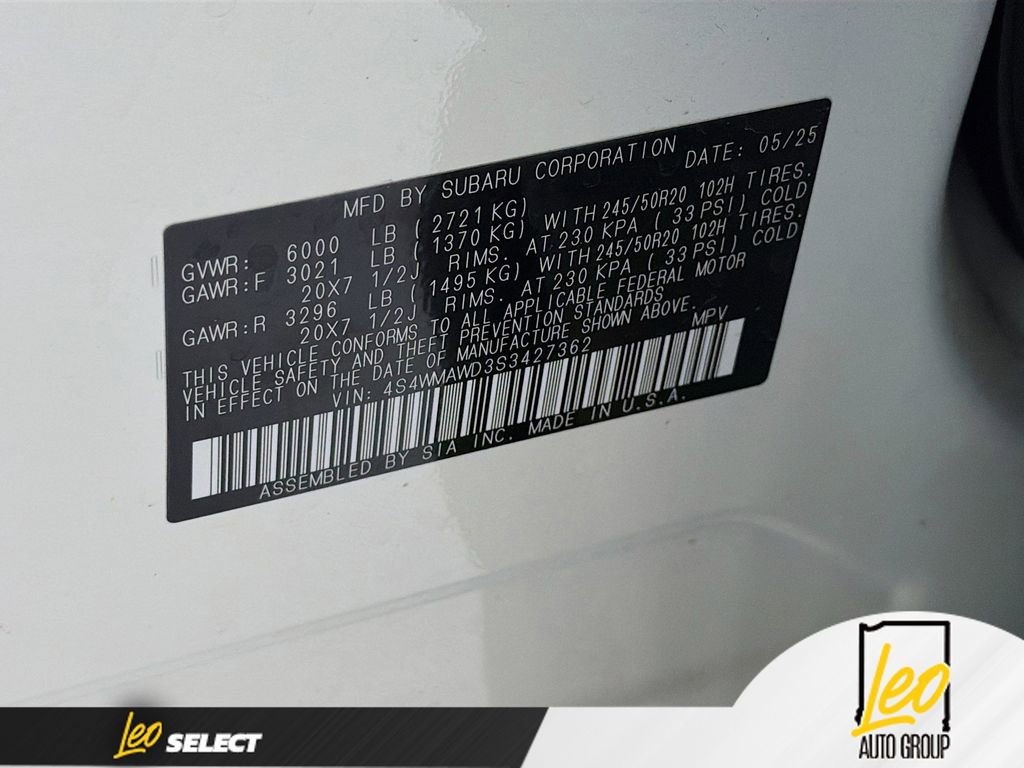 Used 2025 Subaru Ascent Bronze Edition image 35