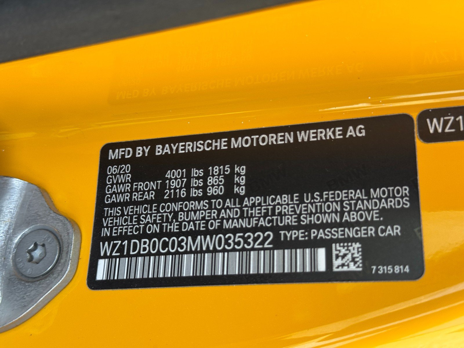 Used 2021 Toyota Supra Premium w/ Driver Assist Package RWD image 40