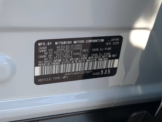 New 2026 Mitsubishi Eclipse Cross ES AWD/4WD image 34