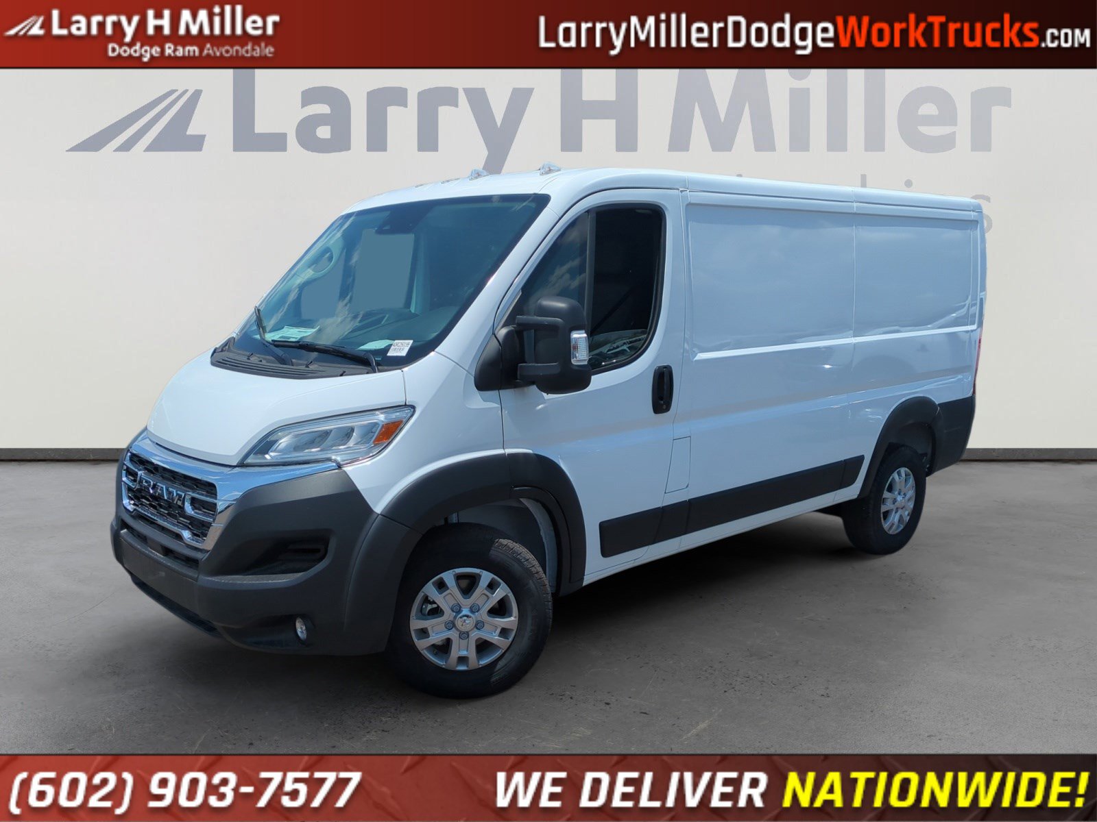 New 2025 RAM ProMaster 2500 w/ Quick Order Package 22G SLT image 1