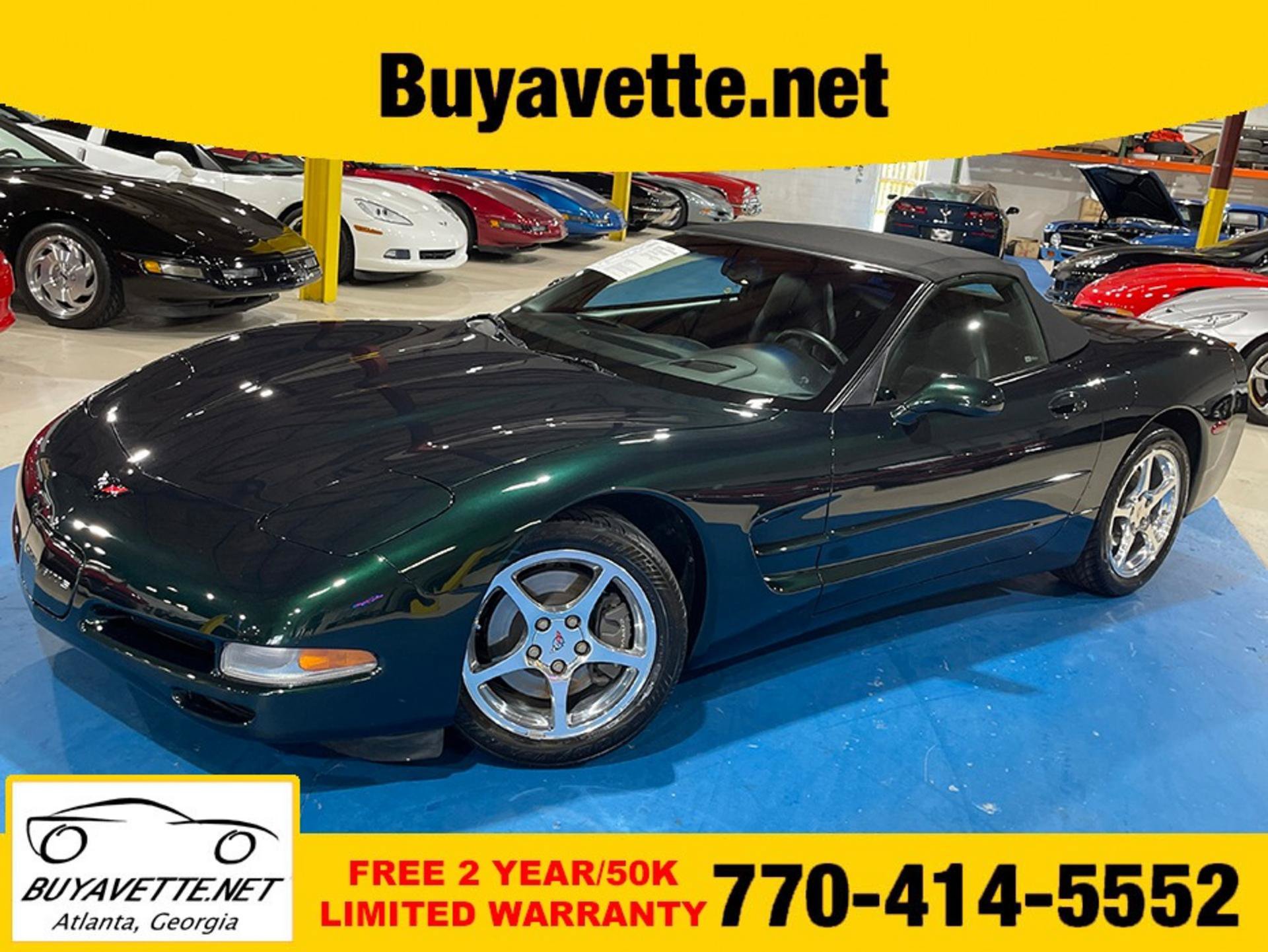 Used 2001 Chevrolet Corvette Convertible w/ Preferred Equipment Group2
