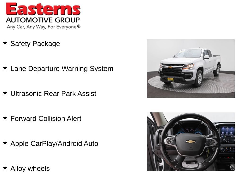 Used 2022 Chevrolet Colorado LT w/ Fleet Safety Package RWD image 13