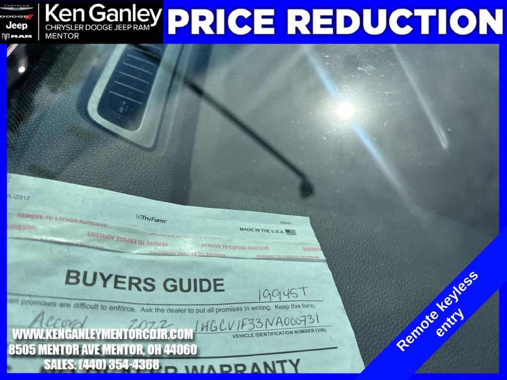 Used 2022 Honda Accord Sport image 26