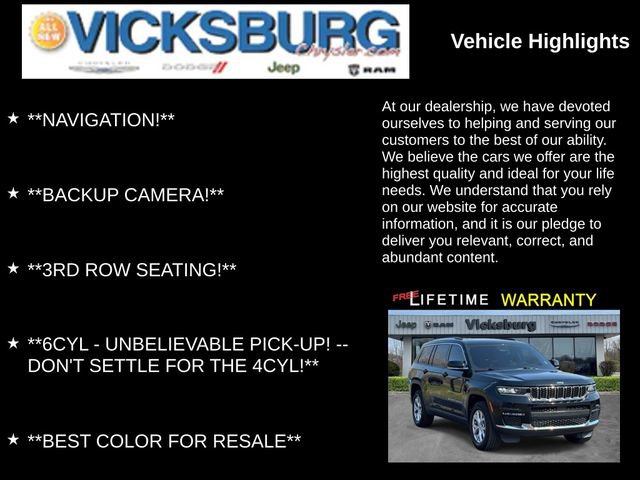 Used 2022 Jeep Grand Cherokee L Limited image 7