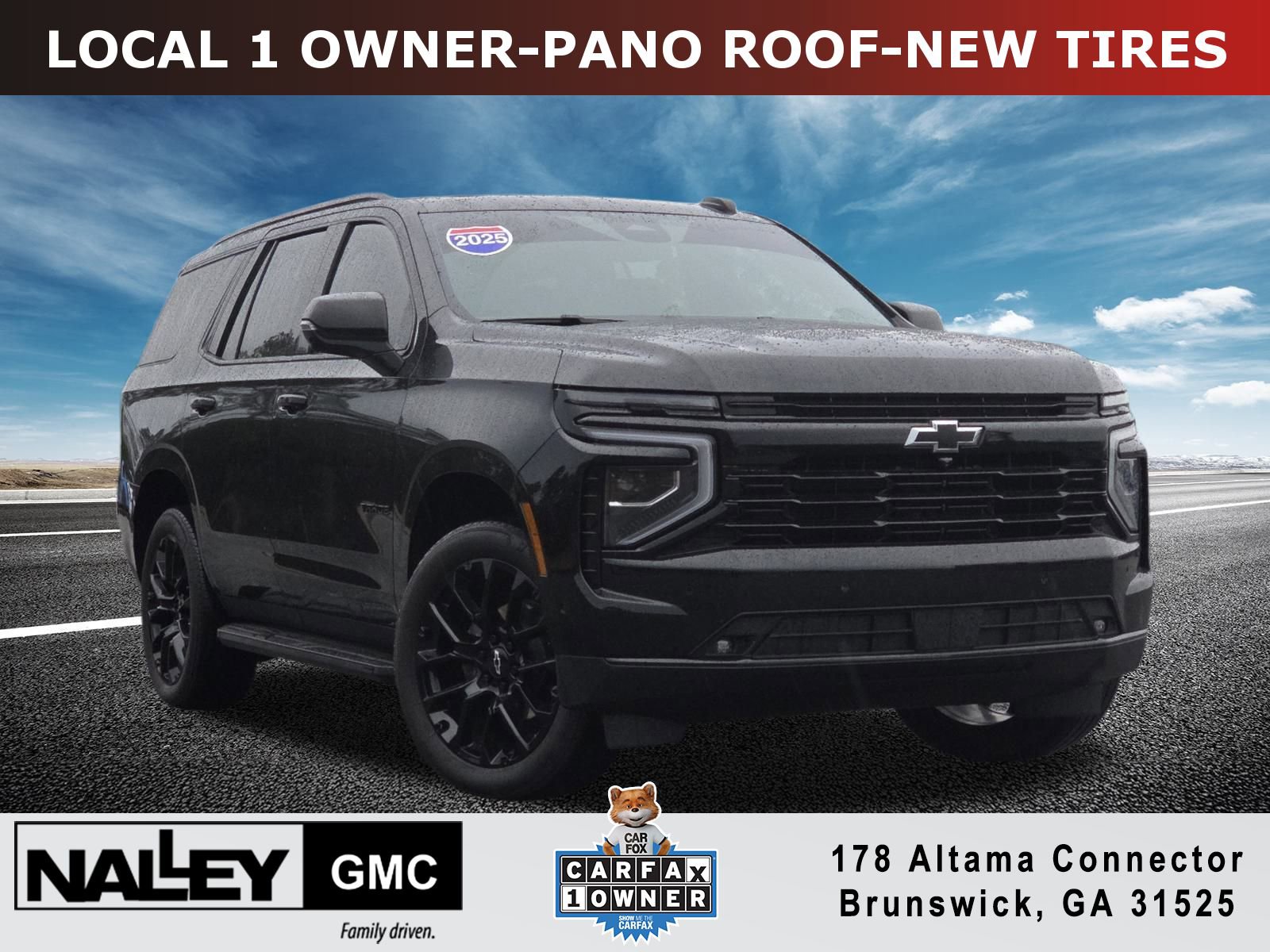 Used 2025 Chevrolet Tahoe RST w/ Comfort Package image 1