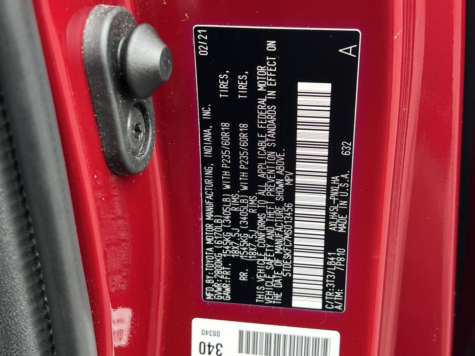 Used 2021 Toyota Sienna Platinum AWD/4WD image 41