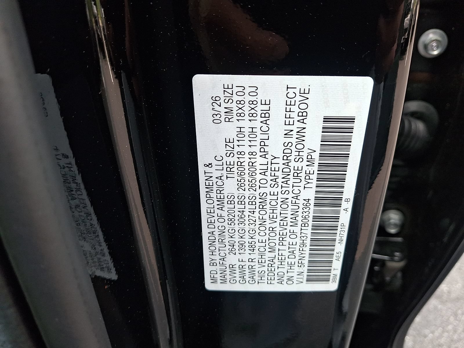 New 2026 Honda Passport RTL image 11